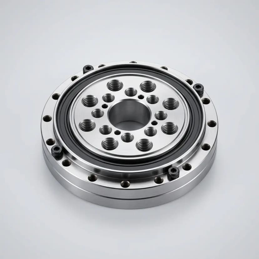 Robot joint module gear assembly for low-ratio actuator architecture