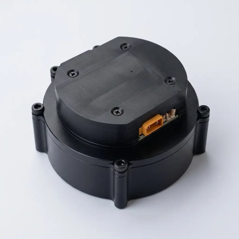 Integrated robot dog joint actuator module for quadruped platforms