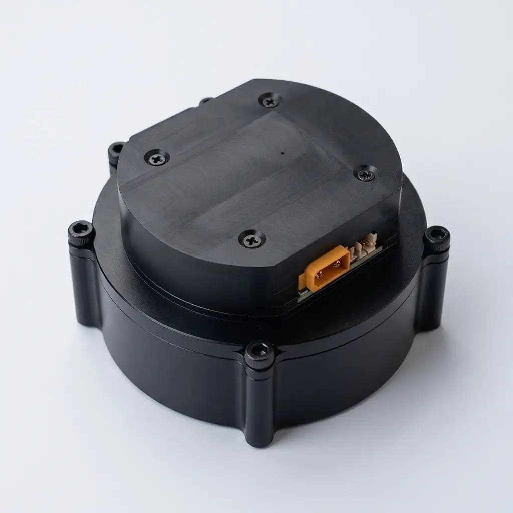 Integrated robot dog joint actuator module for quadruped platforms